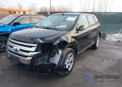 2014 Ford Edge Sel z USA, uszkodzony, nr VIN 2FMDK4JC7EBA65277